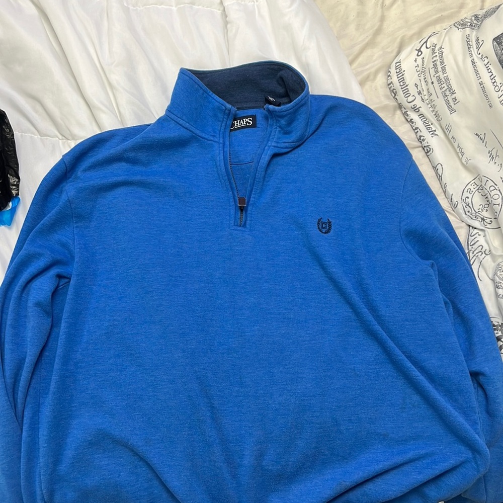 Blue Chaps Sweatshirt